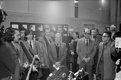 "Construction in Process" exhibition, Ł&oacute;dź, 1981