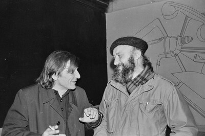 "Construction in Process" exhibition, Ł&oacute;dź, 1981