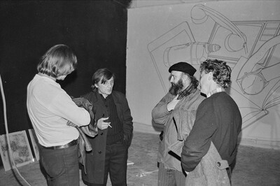 "Construction in Process" exhibition, Ł&oacute;dź, 1981