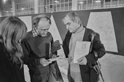 "Construction in Process" exhibition, Ł&oacute;dź, 1981