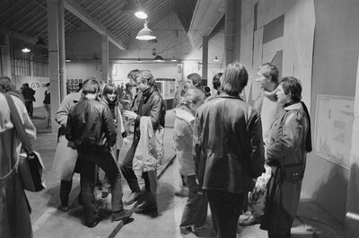 "Construction in Process" exhibition, Ł&oacute;dź, 1981