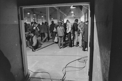 "Construction in Process" exhibition, Ł&oacute;dź, 1981