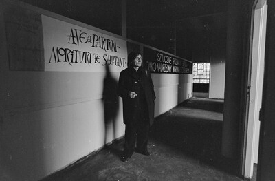 "Construction in Process" exhibition, Ł&oacute;dź, 1981
