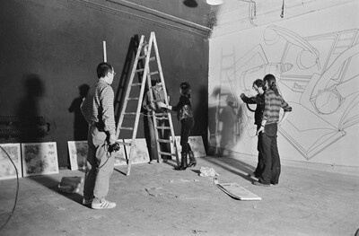 "Construction in Process" exhibition, Ł&oacute;dź, 1981