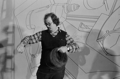 "Construction in Process" exhibition, Ł&oacute;dź, 1981