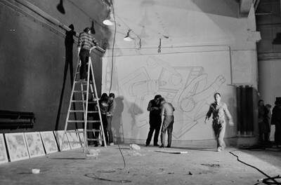 "Construction in Process" exhibition, Ł&oacute;dź, 1981