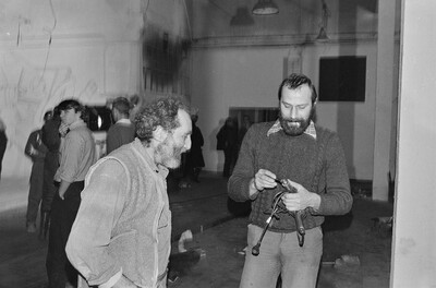 "Construction in Process" exhibition, Ł&oacute;dź, 1981