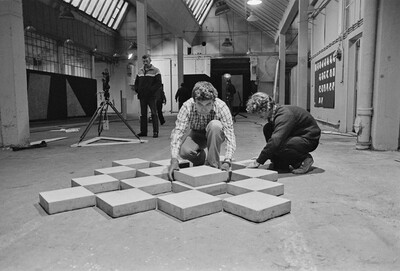 "Construction in Process" exhibition, Ł&oacute;dź, 1981