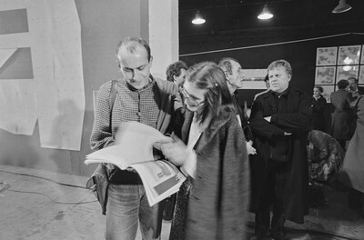 "Construction in Process" exhibition, Ł&oacute;dź, 1981