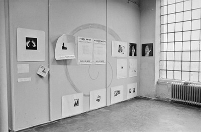 "Construction in Process" exhibition, Ł&oacute;dź, 1981