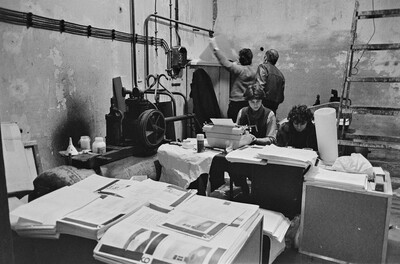 "Construction in Process" exhibition, Ł&oacute;dź, 1981