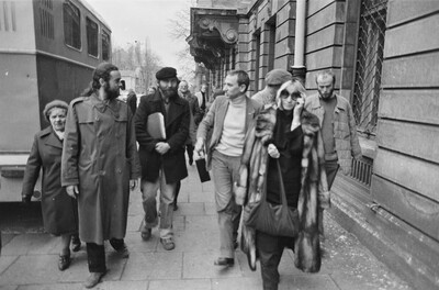 "Construction in Process" exhibition, Ł&oacute;dź, 1981