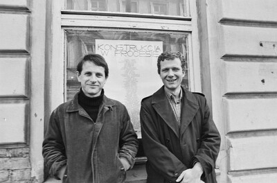 "Construction in Process" exhibition, Ł&oacute;dź, 1981