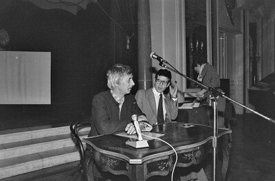 "Construction in Process" exhibition, Ł&oacute;dź, 1981