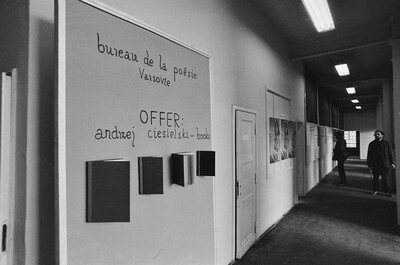 "Construction in Process" exhibition, Ł&oacute;dź, 1981