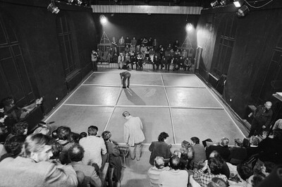 "Construction in Process" exhibition, Ł&oacute;dź, 1981