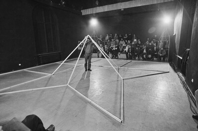 "Construction in Process" exhibition, Ł&oacute;dź, 1981