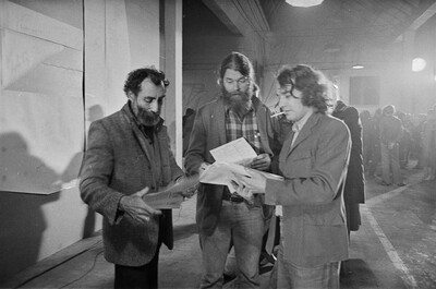 "Construction in Process" exhibition, Ł&oacute;dź, 1981