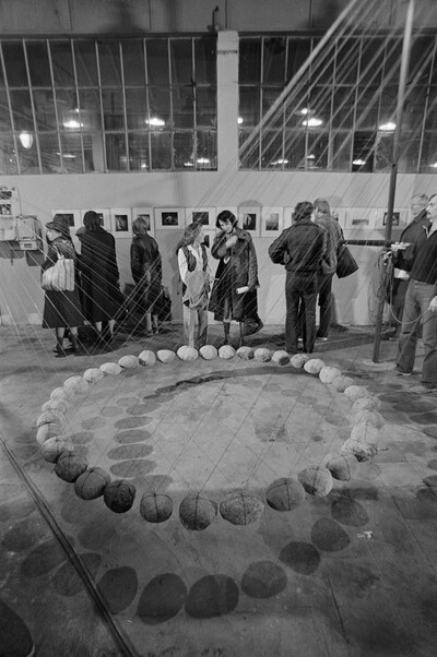 "Construction in Process" exhibition, Ł&oacute;dź, 1981