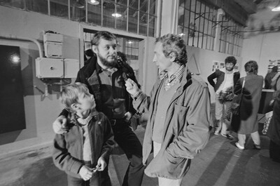 "Construction in Process" exhibition, Ł&oacute;dź, 1981