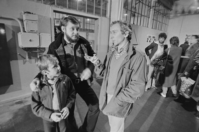 "Construction in Process" exhibition, Ł&oacute;dź, 1981