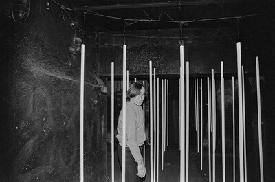 "Construction in Process" exhibition, Ł&oacute;dź, 1981