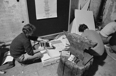 "Construction in Process" exhibition, Ł&oacute;dź, 1981
