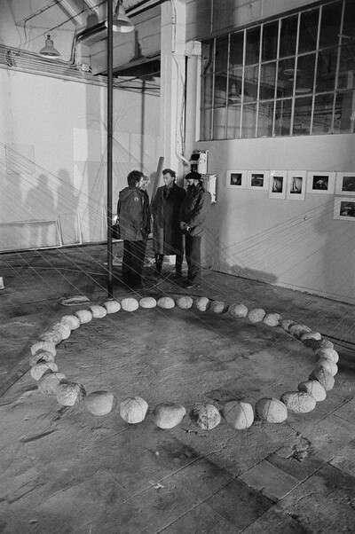 "Construction in Process" exhibition, Ł&oacute;dź, 1981