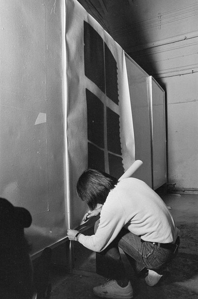 "Construction in Process" exhibition, Ł&oacute;dź, 1981