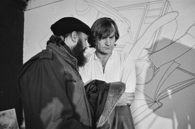 "Construction in Process" exhibition, Ł&oacute;dź, 1981