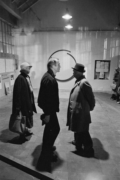 "Construction in Process" exhibition, Ł&oacute;dź, 1981