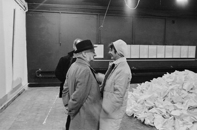 "Construction in Process" exhibition, Ł&oacute;dź, 1981