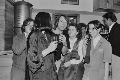 Wystawa &bdquo;Konstrukcja w procesie&rdquo; (otwarcie), Łódź, 1990