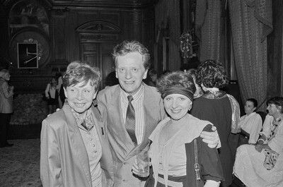 Wystawa &bdquo;Konstrukcja w procesie&rdquo; (otwarcie), Łódź, 1990