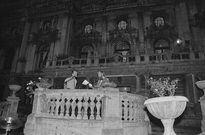 Wystawa &bdquo;Konstrukcja w procesie&rdquo; (otwarcie), Łódź, 1990