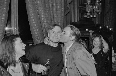 Exhibition "Construction in Process" (opening), Ł&oacute;dź, 1990