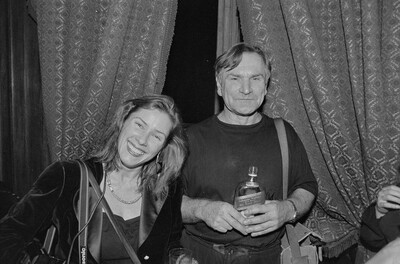 Exhibition "Construction in Process" (opening), Ł&oacute;dź, 1990