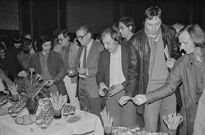 "Construction in Process" exhibition, Ł&oacute;dź, 1981