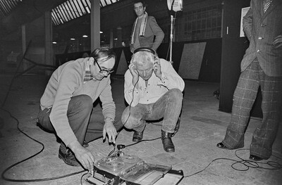 "Construction in Process" exhibition, Ł&oacute;dź, 1981