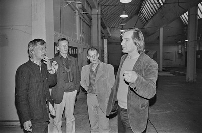 "Construction in Process" exhibition, Ł&oacute;dź, 1981