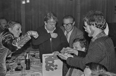 "Construction in Process" exhibition, Ł&oacute;dź, 1981