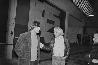 "Construction in Process" exhibition, Ł&oacute;dź, 1981