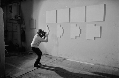 "Construction in Process" exhibition, Ł&oacute;dź, 1981