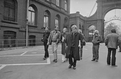 "Construction in Process" exhibition, Ł&oacute;dź, 1981