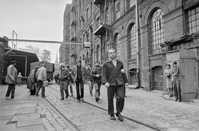 "Construction in Process" exhibition, Ł&oacute;dź, 1981