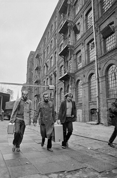 "Construction in Process" exhibition, Ł&oacute;dź, 1981