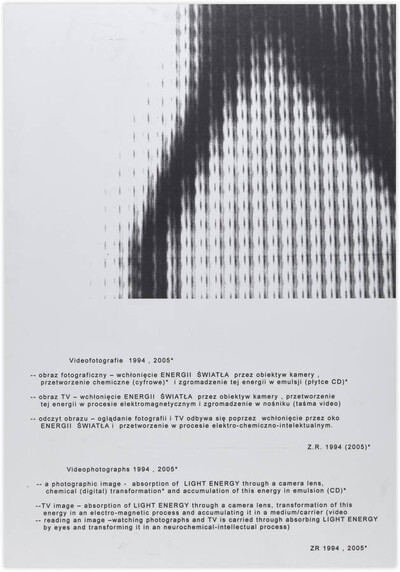 Videofotografie 1994 - 2005